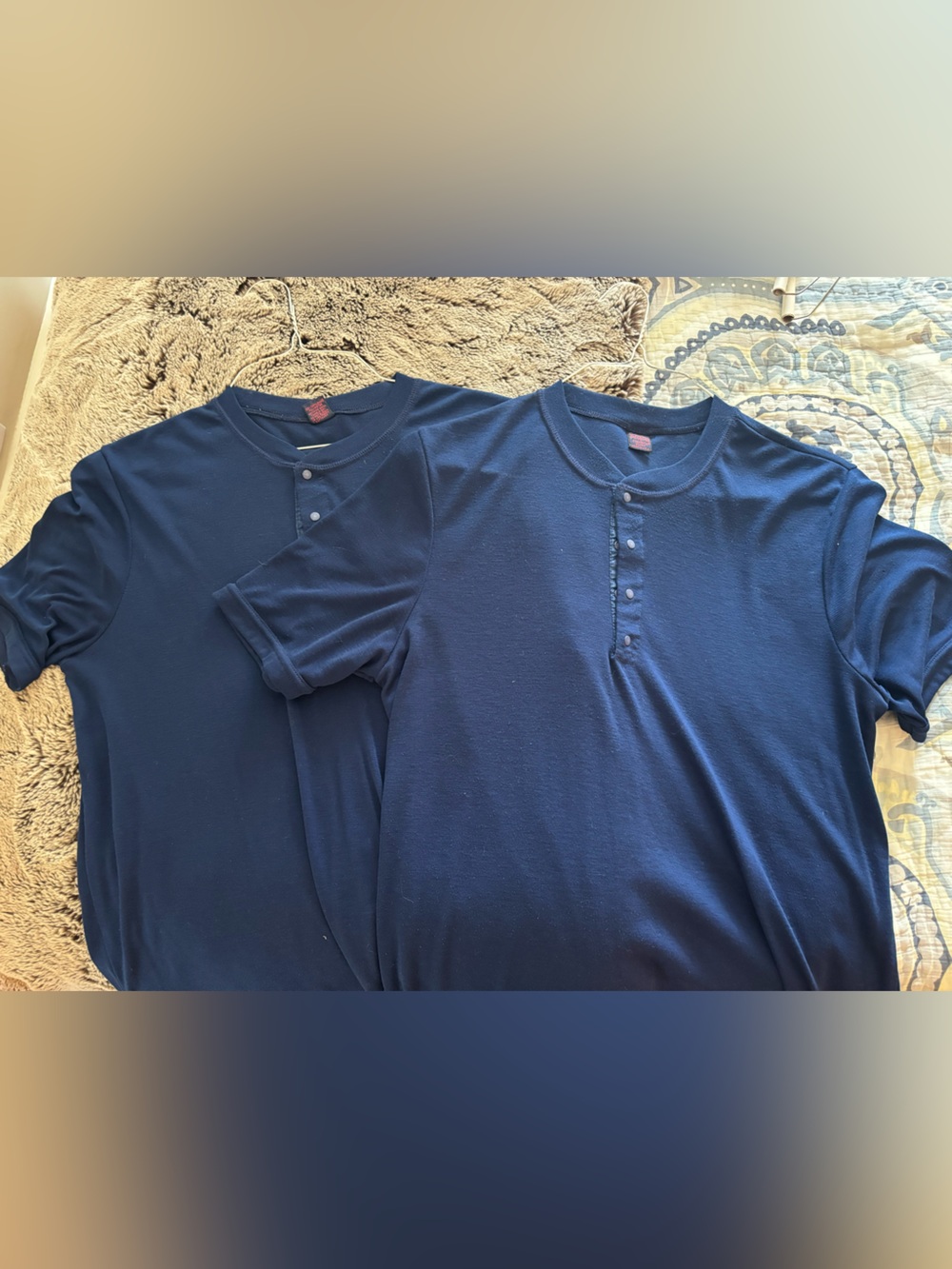 Patagonia Men's Navy Short-Sleeve Henley Duo